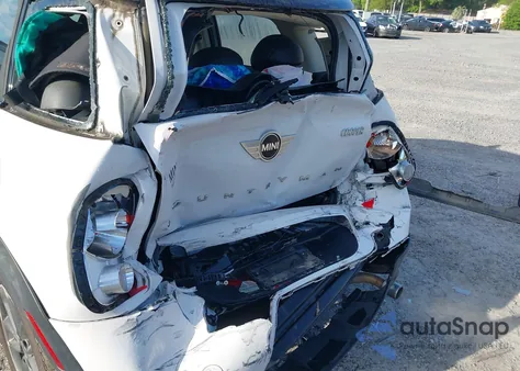 2016 Mini Countryman Cooper from USA, damaged, VIN WMWZB3C51GWR48695